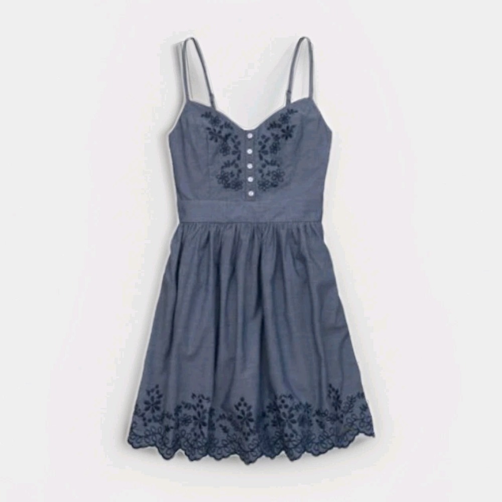 Hollister Denim Dress Bay Street Chambray Dress Summer 2013‎ Dress : S